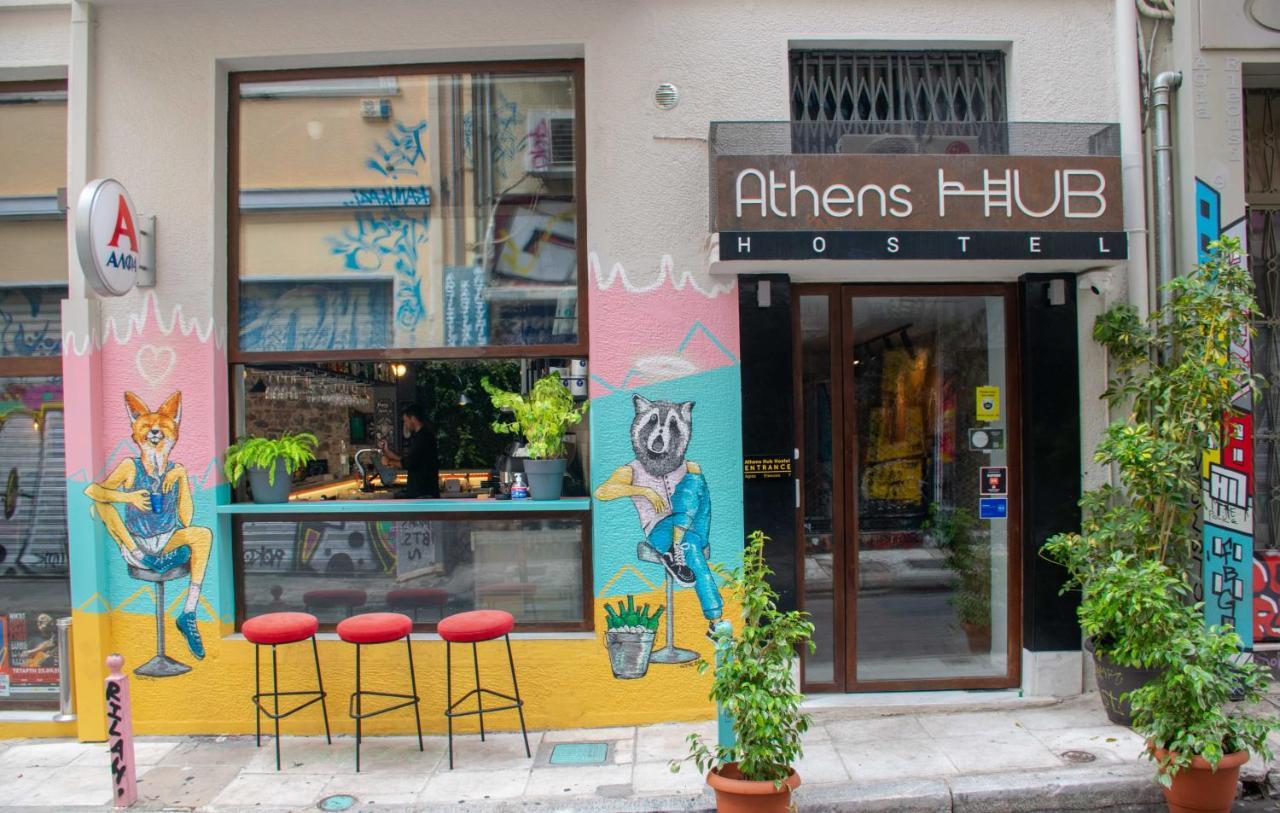 Athens Hub Hostel Eksteriør bilde